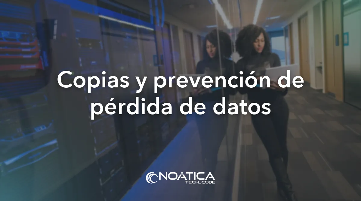 Copias y prevención de pérdida de datos: Soporte informático y mantenimiento para empresas – NOÁTICA Informática para empresas