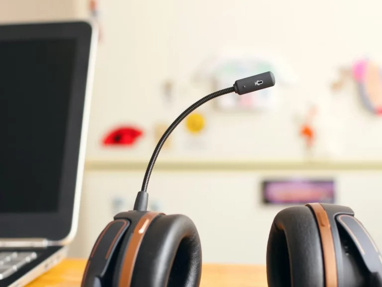 Auriculares de centralita junto a un portátil con el CRM